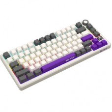 Клавиатура Lorgar KBP7075W Pro RGB Wireless/Bluetooth/USB UA Beige (LRG-KBP7075W-RT-US) - Фото