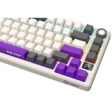 Клавиатура Lorgar KBP7075W Pro RGB Wireless/Bluetooth/USB UA Beige (LRG-KBP7075W-RT-US) - Фото