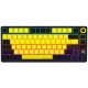 Клавиатура Lorgar KBP7075W Pro RGB Wireless/Bluetooth/USB UA Black/yellow (LRG-KBP7075W-YL-US) Клавиатура Lorgar KBP7075W Pro RGB Wireless/Bluetooth/USB UA Black/yellow (LRG-KBP7075W-YL-US)