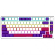 Клавиатура Lorgar KBP7075W Pro RGB Wireless/Bluetooth/USB UA White (LRG-KBP7075W-WH-US) - Фото