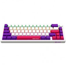 Клавиатура Lorgar KBP70MW Pro RGB Wireless/Bluetooth/USB UA White (LRG-KBP70MW-WH-US) - Фото