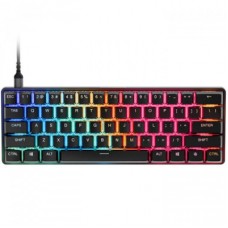 Клавиатура SteelSeries Apex Pro Mini Gen 3 HyperMagnetic OmniPoint 3.0 OLED USB UA Black (64913) - Фото