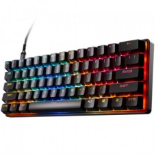 Клавиатура SteelSeries Apex Pro Mini Gen 3 HyperMagnetic OmniPoint 3.0 OLED USB UA Black (64913) - Фото
