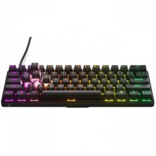 Клавиатура SteelSeries Apex Pro Mini Gen 3 HyperMagnetic OmniPoint 3.0 OLED USB UA Black (64913) - Фото