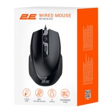 Мишка 2E MF180 USB Black (2E-MF180UB) - Фото