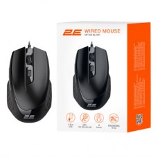 Мишка 2E MF180 USB Black (2E-MF180UB) - Фото