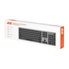 Клавіатура 2E KS270 109key Wireless UA Grey/Black (2E-KS270WBGR_UA) - Фото
