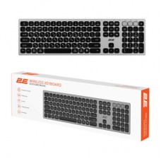 Клавіатура 2E KS270 109key Wireless UA Grey/Black (2E-KS270WBGR_UA) - Фото