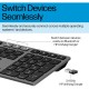 Клавиатура HP 720 Multi-Device Rechargeable Wireless/Bluetooth UA Black (9T5B1AA)