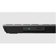 Клавиатура HP 720 Multi-Device Rechargeable Wireless/Bluetooth UA Black (9T5B1AA) - Фото