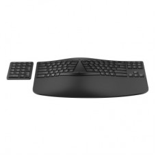 Клавіатура HP 960 BLK Ergonomic split-zone UA Black (7E755AA) - Фото