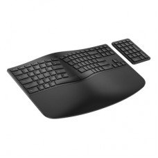 Клавіатура HP 960 BLK Ergonomic split-zone UA Black (7E755AA) - Фото