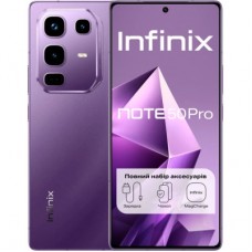 Мобільний телефон Infinix Note 50 Pro 12/256 Gb Enchanted Purple (4894947068331) - Фото