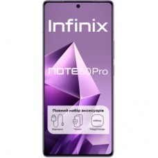 Мобільний телефон Infinix Note 50 Pro 12/256 Gb Enchanted Purple (4894947068331) - Фото