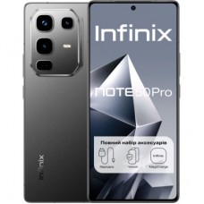 Мобільний телефон Infinix Note 50 Pro 12/256 Gb Shadow Black (4894947068355) - Фото