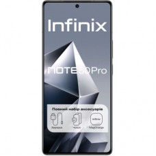 Мобільний телефон Infinix Note 50 Pro 12/256 Gb Shadow Black (4894947068355) - Фото