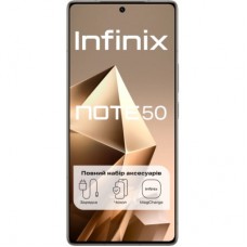 Мобільний телефон Infinix Note 50 8/256 Gb Titanium Grey (4894947066382) - Фото