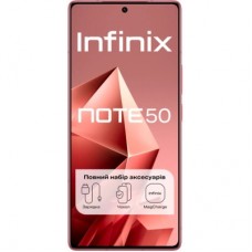 Мобільний телефон Infinix Note 50 8/256 Gb Burgundy Red (4894947066405) - Фото