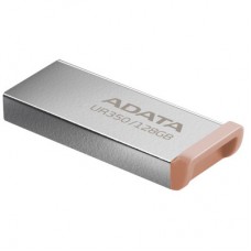 USB флешнакопичувач ADATA 128 GB UR350 Silver/Beige USB 3.2 (UR350-128G-RSR/BG) - Фото