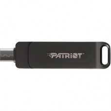 USB флеш накопитель Patriot 128GB Rage R550 Matte Black USB 3.2/Type-C (PE128GR550DSAD) - Фото