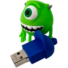 USB флеш накопитель Wibrand 16GB Mike Wazowski Green USB 2.0 (WI2.0/MW16G) - Фото