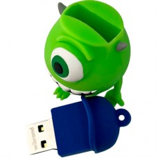 USB флеш накопитель Wibrand 16GB Mike Wazowski Green USB 2.0 (WI2.0/MW16G) - Фото