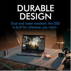 Накопитель SSD USB Type-C 500GB Rugged Mini LaCie (STMF500400) - Фото
