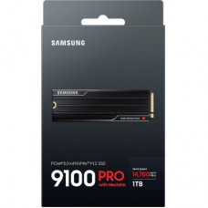 Накопичувач SSD M.2 2280 1 TB 9100 PRO Heatsink Samsung (MZ-VAP1T0CW) - Фото