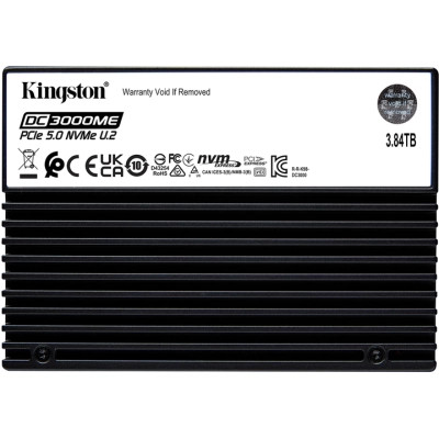 Накопитель SSD U.2 2.5" 3.84TB Kingston (SEDC3000ME/3T8)