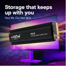 Накопитель SSD M.2 2280 2TB P310 with heatsink Micron (CT2000P310SSD5) Накопитель SSD M.2 2280 2TB P310 with heatsink Micron (CT2000P310SSD5) - Фото