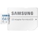 Картка пам'яті Samsung 64 GB microSD class 10 UHS-I U3 V30 A2 EVO Plus (MB-MC64SA/EU)