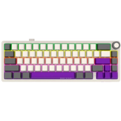 Клавиатура Lorgar KBP70MW Pro RGB Wireless/Bluetooth/USB UA Beige (LRG-KBP70MW-RT-US)