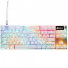 Клавиатура SteelSeries Apex Pro TKL Gen 3 HyperMagnetic OmniPoint 3.0 OLED USB UA White (64898) - Фото