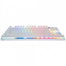 Клавиатура SteelSeries Apex Pro TKL Gen 3 HyperMagnetic OmniPoint 3.0 OLED USB UA White (64898) - Фото