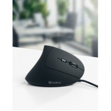 Мышка Sandberg Vertical Mouse Pro USB Black (630-14) - Фото