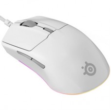 Мышка SteelSeries Rival 3 Gen 2 RGB White (62516) - Фото