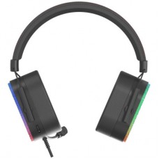 Наушники Xtrike ME GH-606 XBOX/PS/PC USB+3.5 мм RGB Black (GH-606) - Фото
