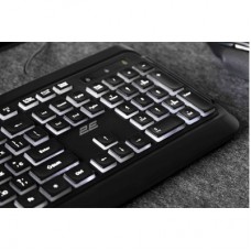 Клавіатура 2E 2E KS120 USB-A Black (2E-KS120UB_UA) - Фото