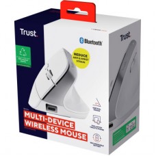 Мышка Trust Bayo+ Ergonomic Wireless/Bluetooth White (25399) - Фото