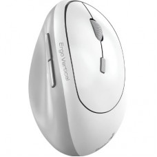 Мышка Genius Ergo 8350S AI Silent Wireless White/Grey (31030041401) - Фото