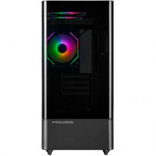 Корпус Prologix Lumi GM-01AB Glass Black - Фото