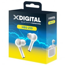 Навушники X-Digital HBS-210 White (HBS-210W) - Фото