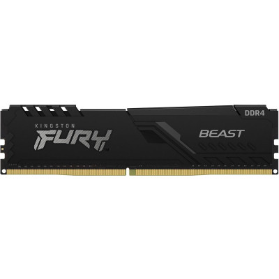 Модуль памяти для компьютера DDR4 32GB (4x8GB) 3200 MHz Beast Kingston Fury (ex.HyperX) (KF432C16BBK4/32)