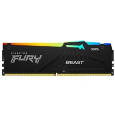 Модуль памяти для компьютера DDR5 64GB 5600 MHz Beast RGB EXPO Black Kingston Fury (ex.HyperX) (KF556C36BBEA-64)