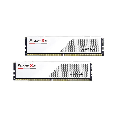 Модуль пам'яті для комп'ютера DDR5 32GB (2x16GB) 6400 MHz Flare X5 Matte White G.Skill