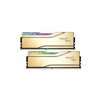 Модуль памяти для компьютера DDR5 32GB (2x16GB) 7200 MHz Trident Z5 Royal Gold G.Skill