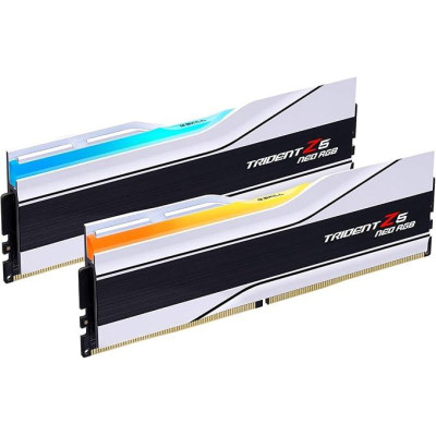 Модуль пам'яті для комп'ютера DDR5 64 GB (2x32GB) 6000 MHz Trident Z5 Neo RGB Matte White G.Skill