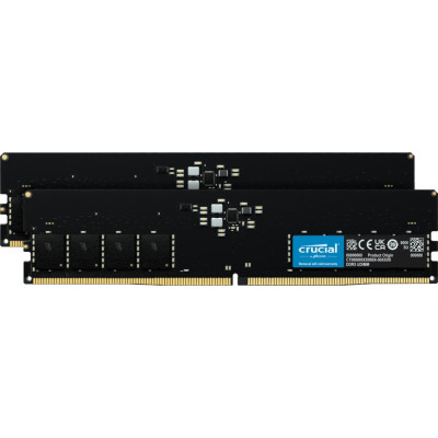 Модуль памяти для компьютера DDR5 64GB (2x32GB) 5600 MHz Micron (CT2K32G56C46U5)