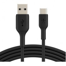 Дата кабель USB 2.0 AM to USB-C 1.0m PVC black Belkin (CAB001BT1MBK)