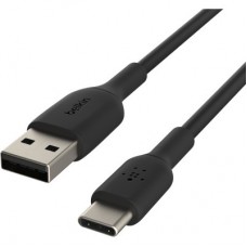 Дата кабель USB 2.0 AM to Type-C 1.0m PVC black Belkin (CAB001BT1MBK) - Фото